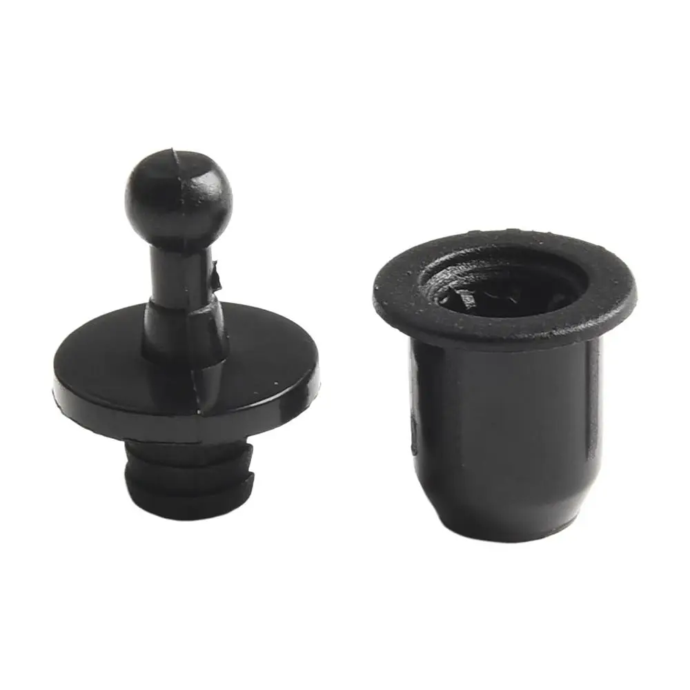 10Pairs Screw Clip Speaker Grill Pegs Kit DIY Plastic Audio Speaker Buckles Pin Type Ball Snap Button