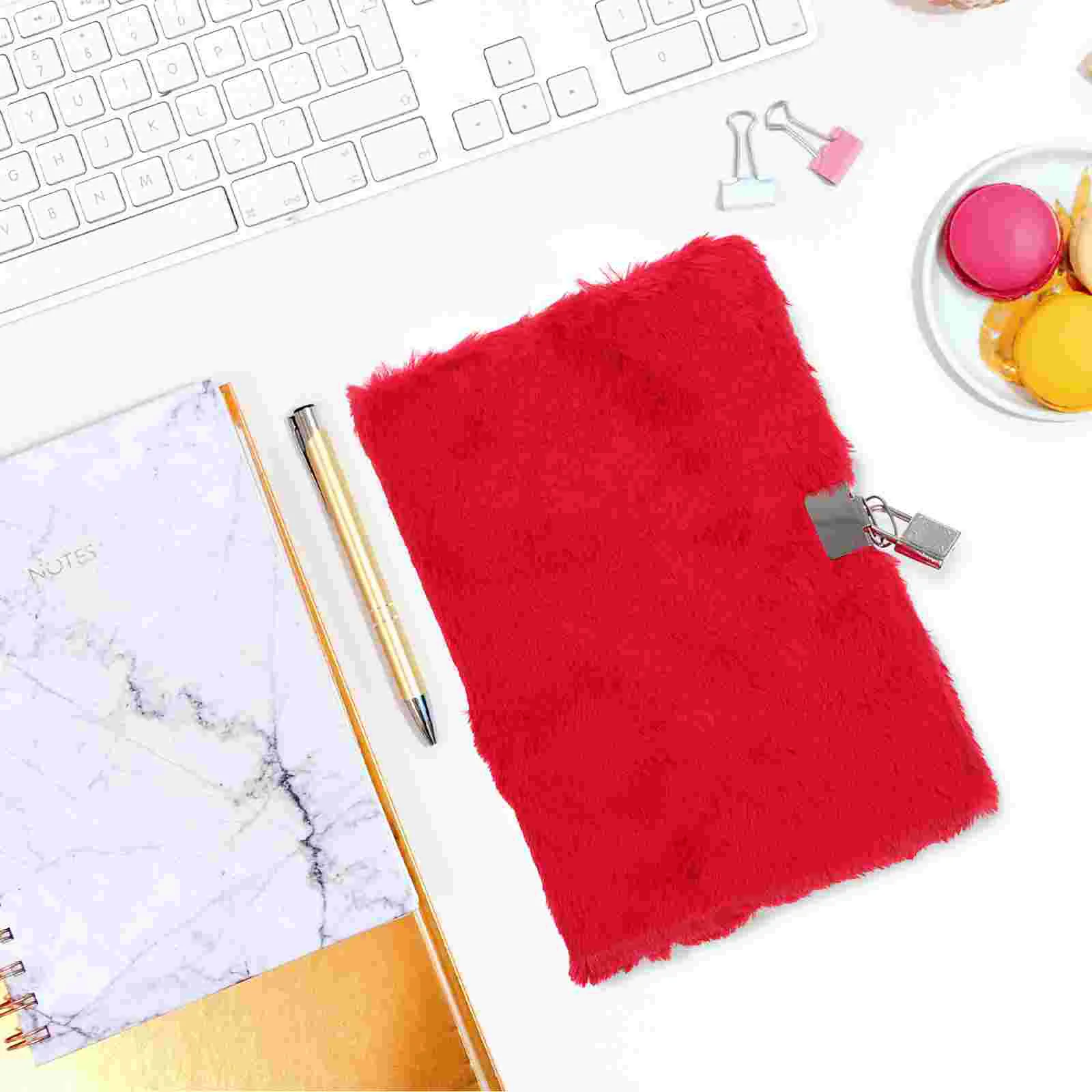 Creative and Lovely Notebook Fashion A5 Plush Notebook Planner Organizer Diary Notebook notebook