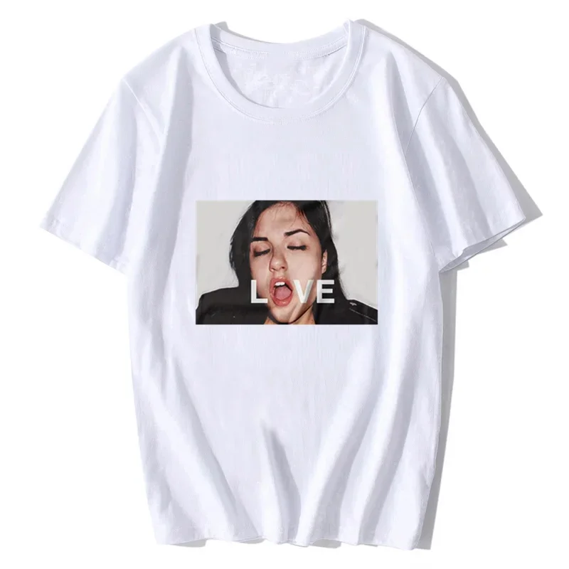 Men Women Short Sleeve Cotton T-Shirt Sasha Love Top Hot Sale New Fashion Brand O-Neck Oversize Style Funny T Shirt Casual Tops