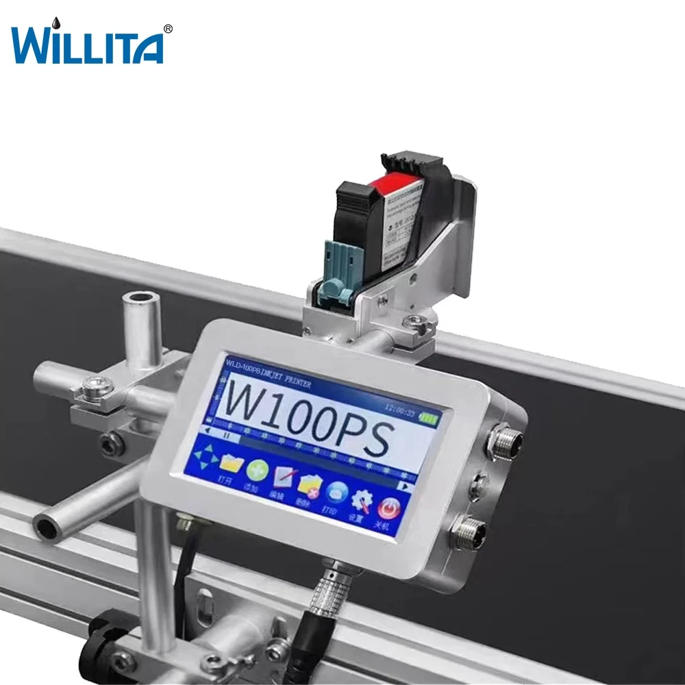 Willita Online 12.7mm Injector Date Coding Machines for Chemical Machinery & Equipment Industry