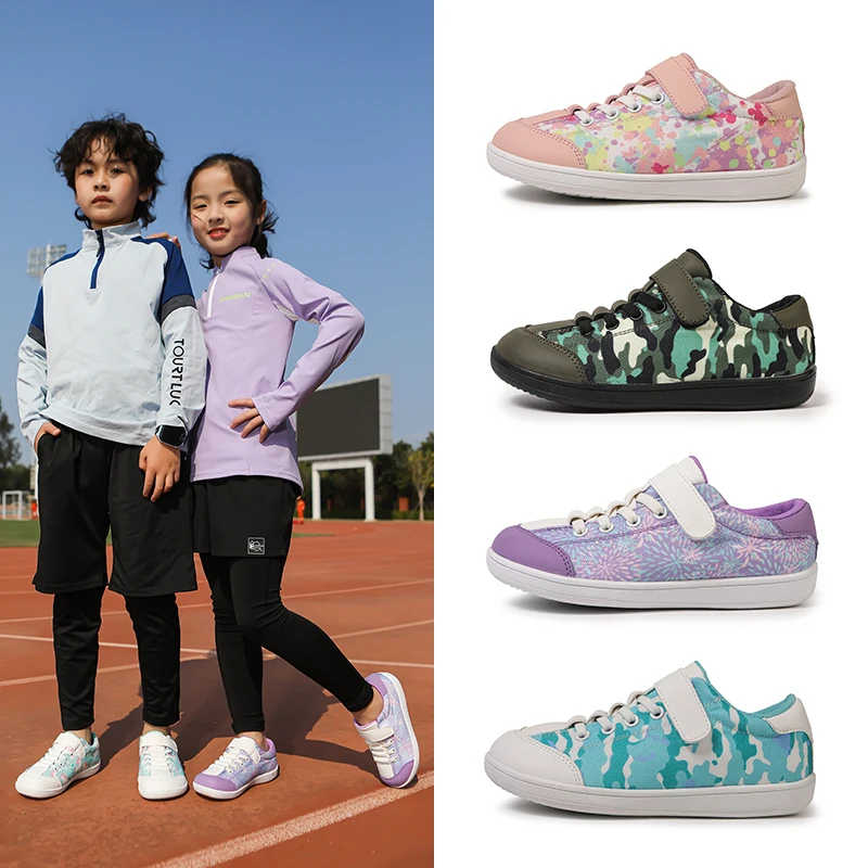 Children's wide version barefoot shoes boys and girls anti slip children's shoes baby sports shoes outdoor sports casual shoes image 5
