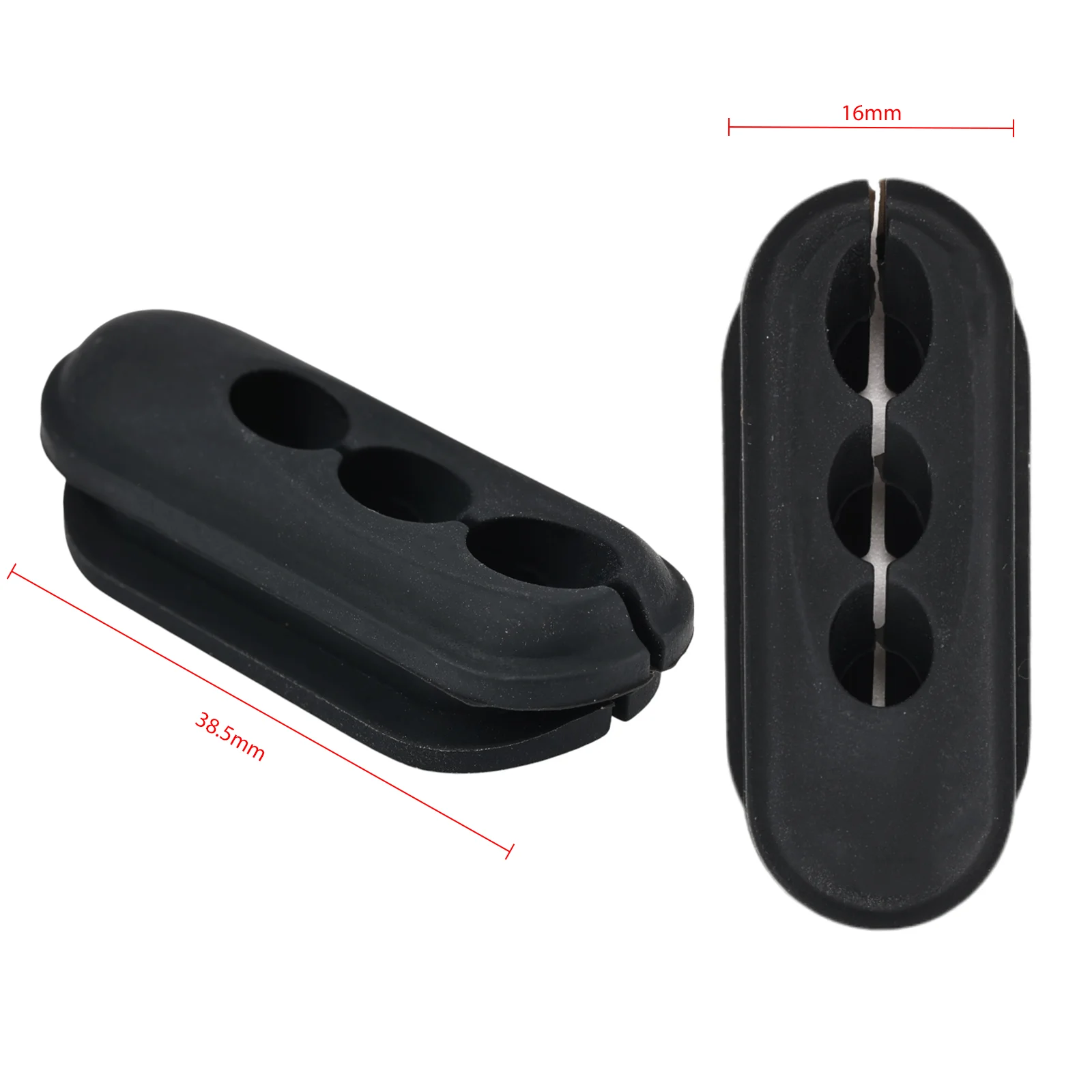 Original Pole Stem Triple Cable Case For Segway Ninebot P100S Electric Scooter Kickscooter Brake Wire Rubber Plug