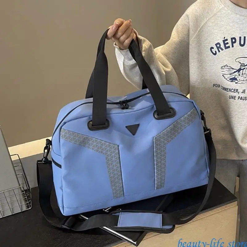 

Gym Bag Overnight Bag Training Bag Dry and Wet Separation Sport Bag Large Capacity Travel Bag Weekender Bag Fitness Bag 517D