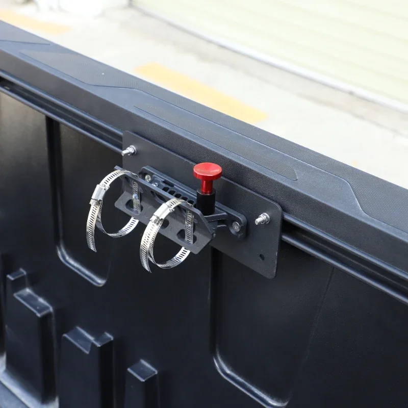 For Toyota Tundra 2022-2025 Carbon steel Black Car Cargo Box Fire extinguishing bracket Interior Car Accessories - view 5