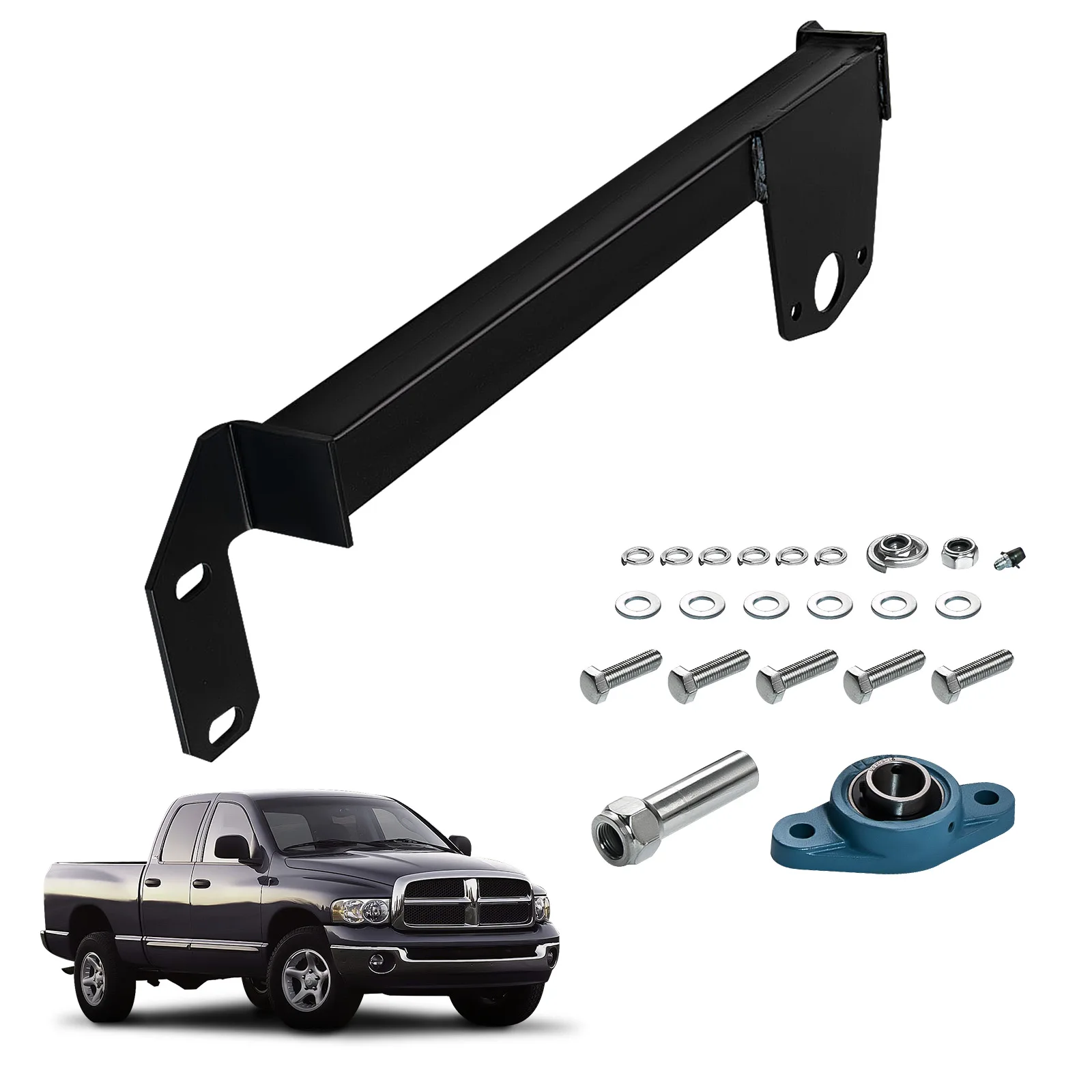 

Steering Gear Box Stabilizer Bar For Dodge Ram 1500 Pickup Trucks 4x4 4WD 94-02