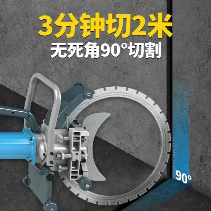 

Подходит для мощной бесщеточной кольцевой пилы Diyijiang, машина для резки усиленных бетонных дверей и окон S600 можно заменить.