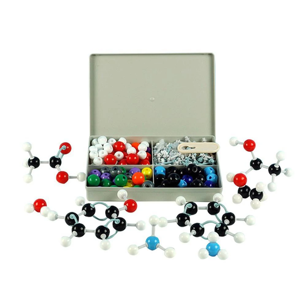 240 pçs kit modelo molecular química orgânica molecular elétron modelo orbital ferramenta de ajuda química para lição química