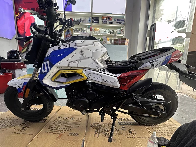 ل CFMOTO PAPIO ST 125 ST125 كامل الجسم الديكور حماية شارات مقاومة للماء ملصق مجموعة الرسومات ملصقات الملحقات