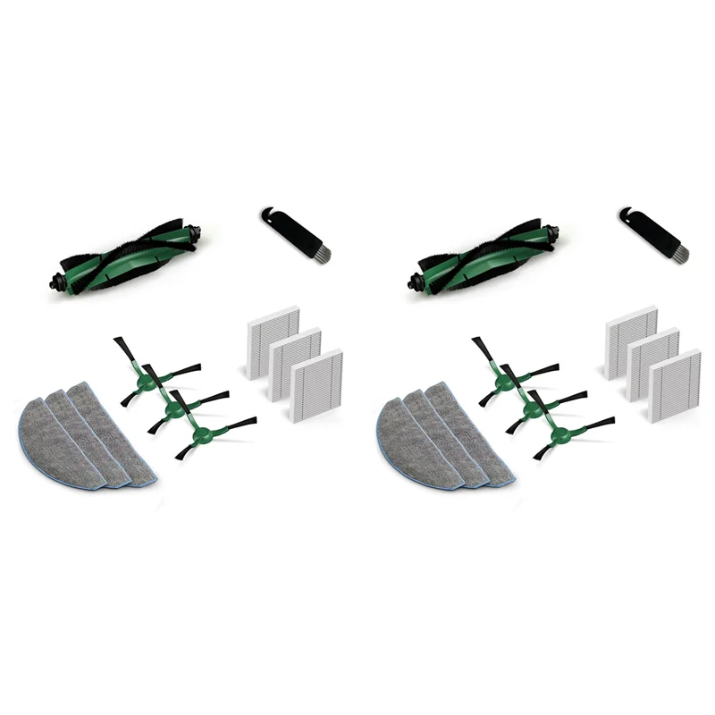 Hot Sale 2 Set For Irobot Roomba Combo Essential Y0112 Robot Vacuum Cleaner Hepa Filter Main Side Brush Mop Cloth Spare Parts