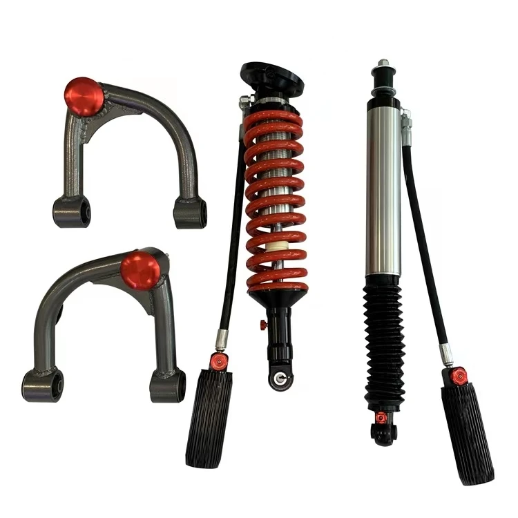 4x4 الطرق الوعرة أحادية أنبوب امتصاص الصدمات ل 4 عداء النيتروجين قابل للتعديل رفع تعليق ل GX470 #3