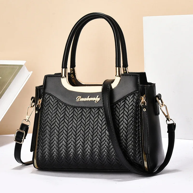 

Large Capacity Casual Tote Bags Fashion Ladies Handbag Hot Sale of The Season New Style Shoulder Bag with Zipp Crossbody Bag