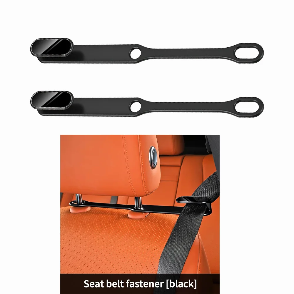 2Pack Car Seat Belt Adjuster Convenient Comfortable Safe Travel With 1 Extender Stopper Universal Sport Seats Interior Accessori