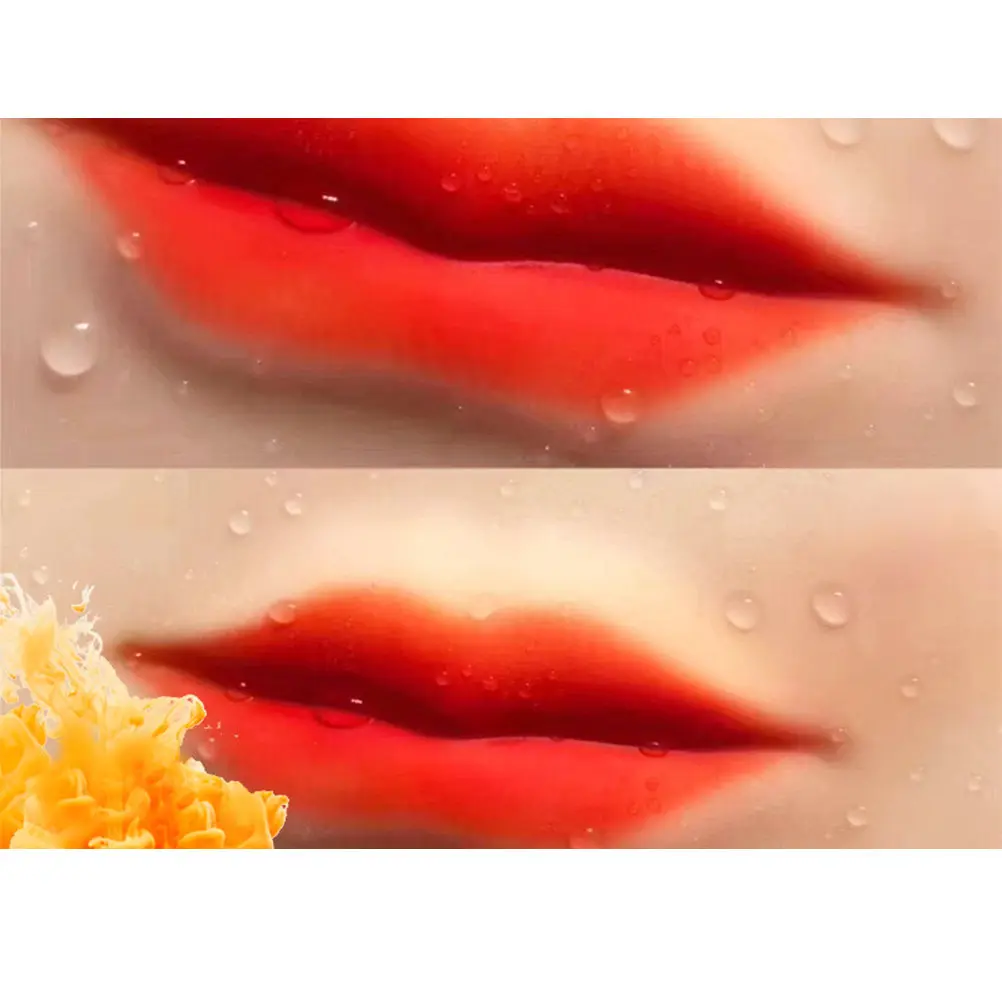 

1Pcs 3D Realistic Lip Practice Skin Made of High Grade Silicone for Tattooing Practice Ideal for Beginners Professionals Gift