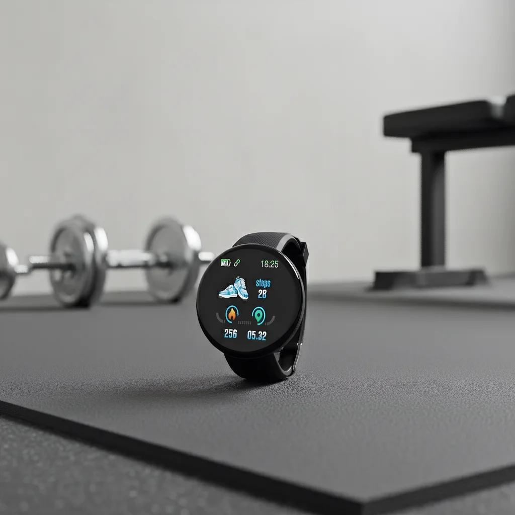 

Bluetooth Smart Watch - Blood Pressure Heart Rate Monitor with Sport Tracker