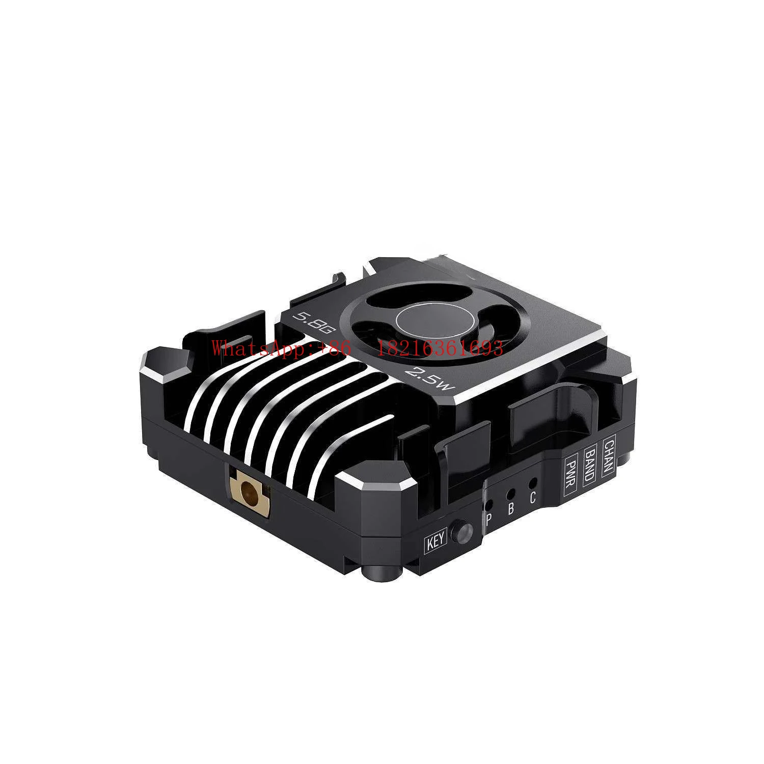 Stable image transmission signal, strong penetration energy, OSD parameter adjustment, 5.8G 2.5W VTX PRO