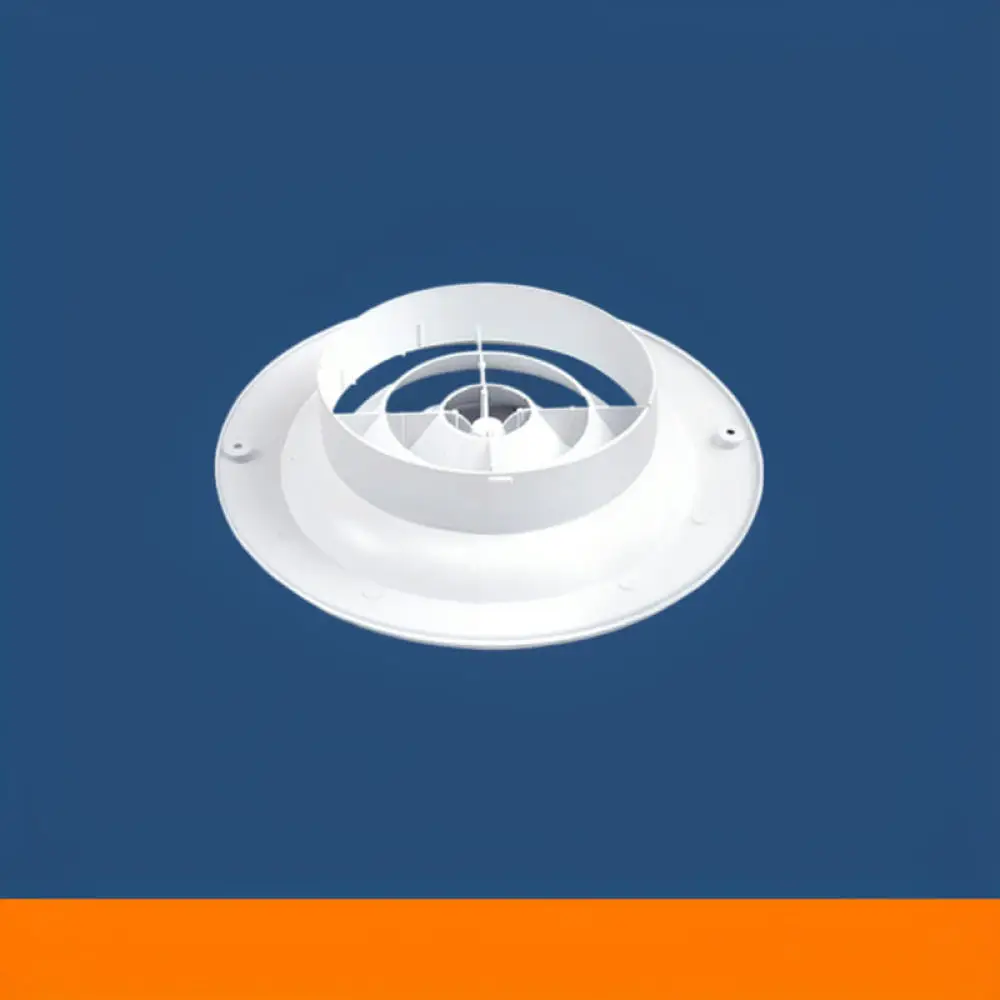 Circular Ventilation Air Diffuser For Shichun HVAC Ceiling Vent Cover Plastic Exhaust Grille Airflow Supply Terminal