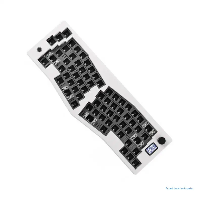 ABM066 Mechanical Keyboard VIA-programmable RGB Keypad 66Keys BT5.0/2.4Ghz/TypeC DropShipping