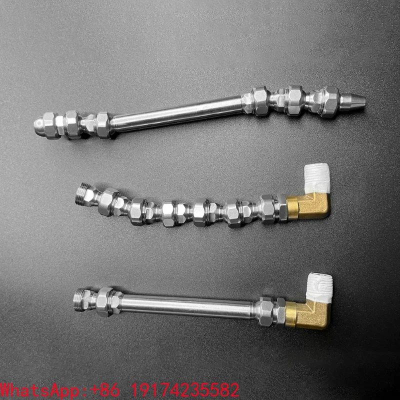 Adjustable Multi-angle Nozzle Universal High Pressure Oil Hose for Swiss Type CNC Lathe Tsugami 20, Star & Various Models