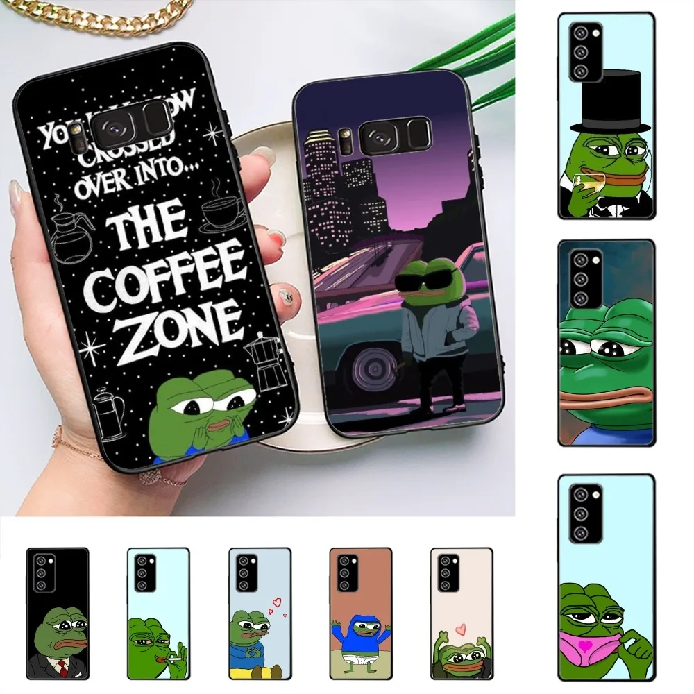 Traurige Frosch Pepe Handy hülle für Samsung J 7 plus 7Core J7 Neo J6 plus Prime J6 J4 J5 Handy hülle