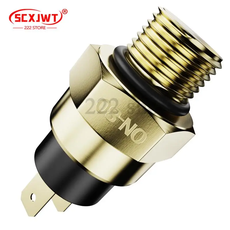 M14/16 65/75/80/85/90/95℃ Electric Radiator Coolant Temperature Thermostat Switch Temp Sensor For ATV Quad Motorcycle image 2