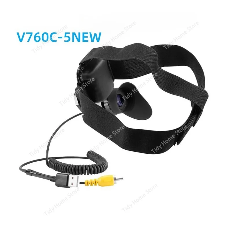 V760C-5NEW industrial maintenance endoscope, large screen, external portable display, diopter adjustment