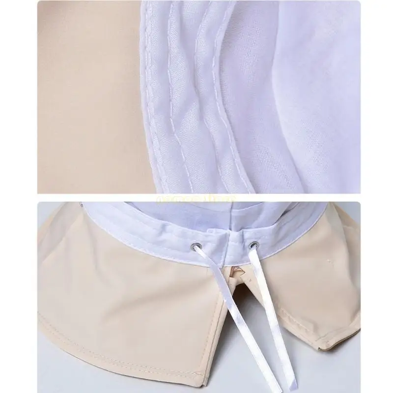 31BF Elegant Bucket Hat for Girls Women Women Combatable Fisherman Gat con Bownot