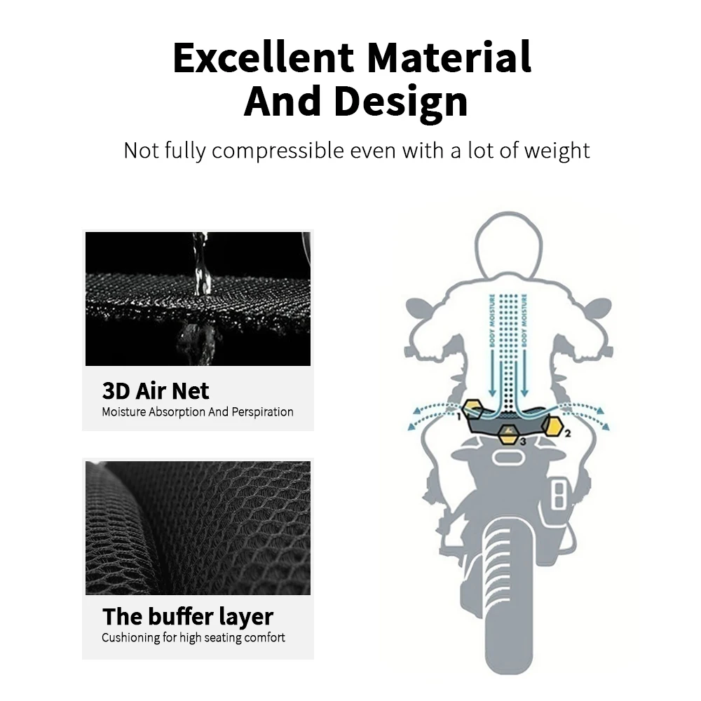 غطاء قماش لمقعد الدراجة النارية ، غطاء من النايلون لهوندا أفريقيا التوأم 1100 CRF1100 CRF 1100 L 1100L CRF1100L Adventure Sport 2020 #4