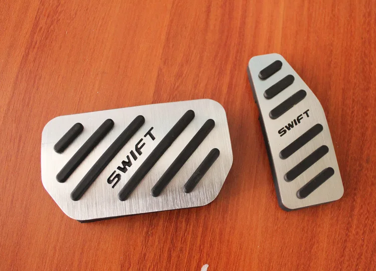 for Suzuki Alto, Beidouxing, Yuyan, throttle, brake pedal, aluminum alloy car interior modification parts