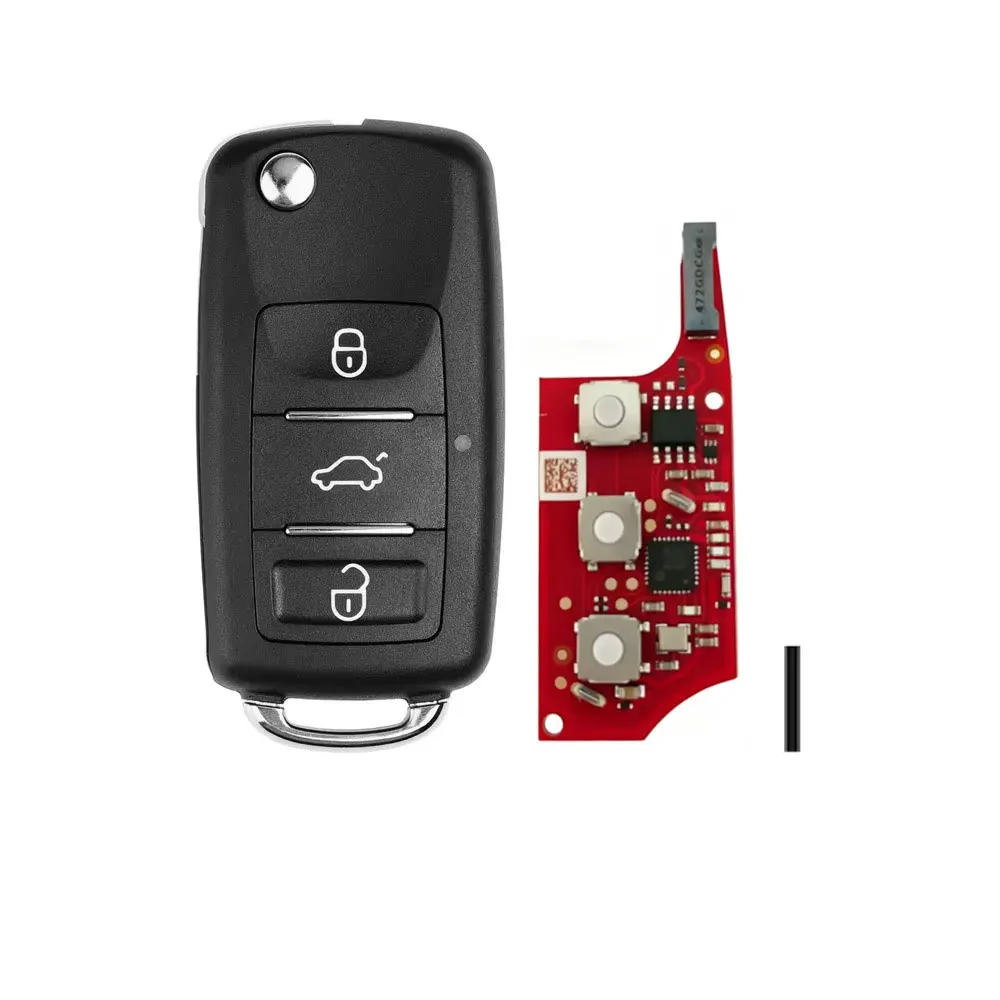 5 Stück Xhorse XEB520EN Upgrade von XEB510EN B5 mit XT27B Super Chip 3-Tasten-Fernbedienungsschlüssel für Volkswagen-Autoschlüssel für VVDI Key Tool – Detail 8