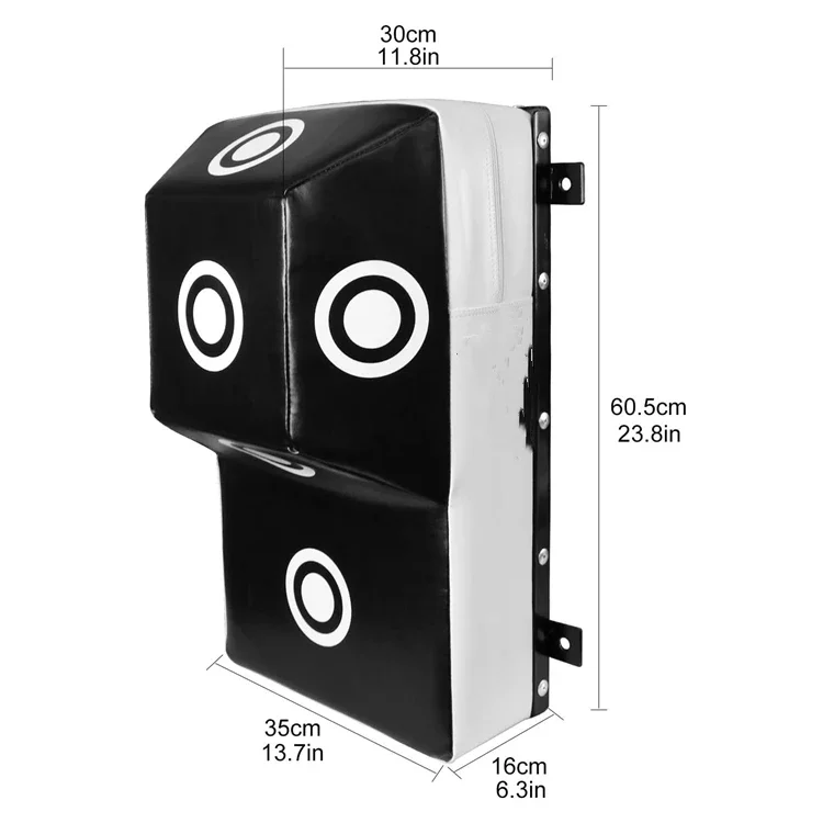 for Wellshow Sport Wall Mount Punch Boxing Bag Uppercut Boxing Training Punching Target Heavy Sandbags High Density Bag