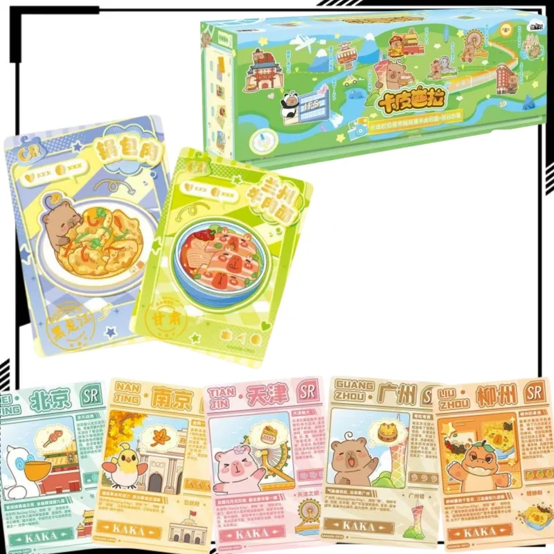 Tarjetas Coleccionables De Capibara, Viaja Miles De Millas, Tarjetas De Capibara De Dibujos Animados, Mercancía De Anime, Regalos Navideños, Juguetes De Moda — -40%, 20.93€ Coupon, from 31.39€ – 40% descuento – €31.39