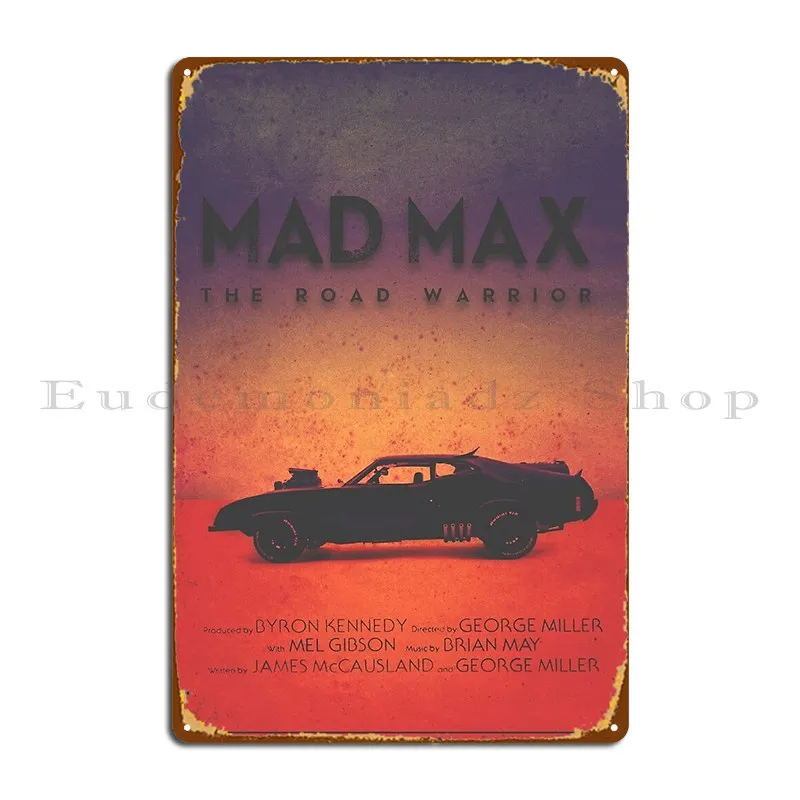 The Last Of The V8 S Modern Mad Max Poster Metal Sign Party Plaques Personalized Bar Wall Decor Tin Sign Poster