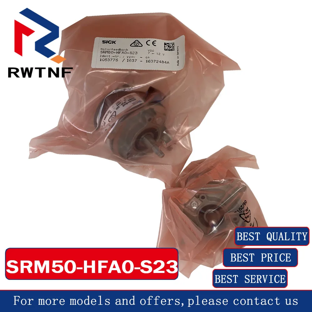Brand New Genuine SRM50-HFA0-S23 SICK Servo feedback encoder Order number 1037831, 100% Original Warehouse Stock