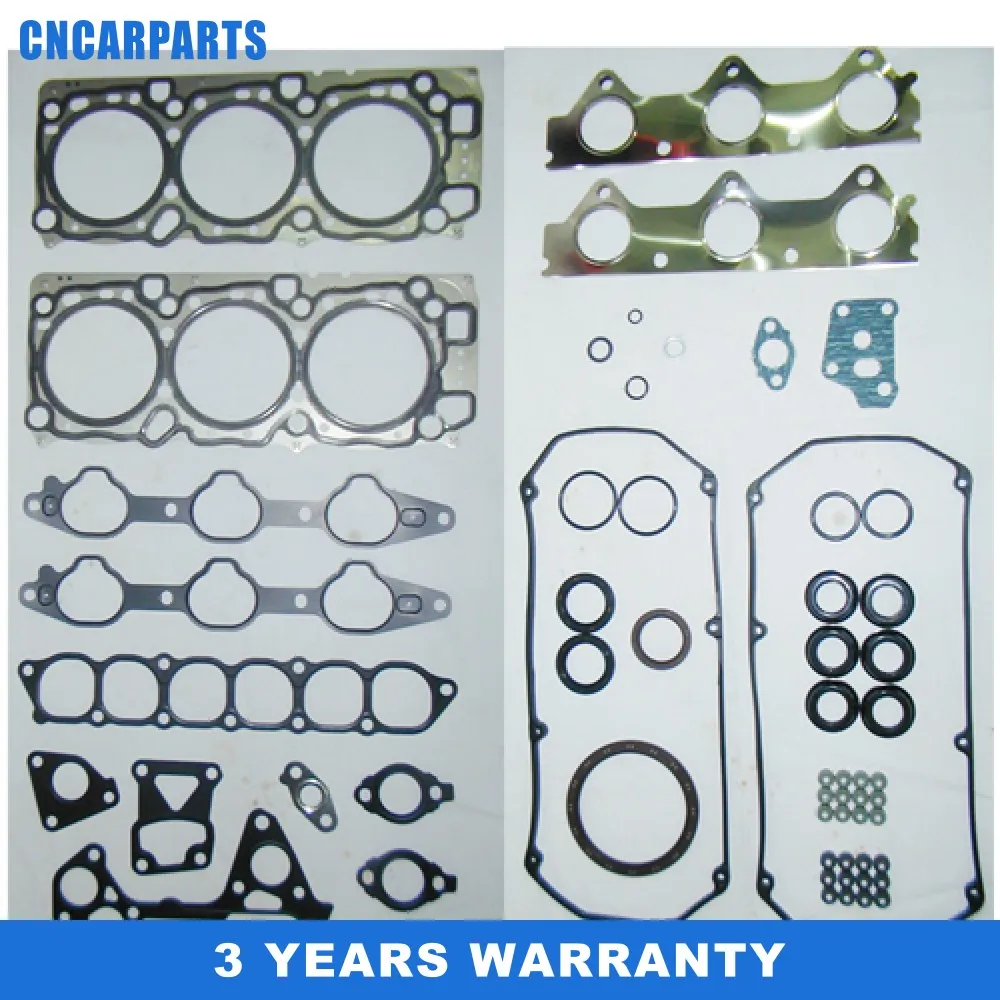 VRS FULL HEAD OVERHAUL ENGINE GASKET Set Fit for MITSUBISHI SHOGUN MONTERO PAJERO IV (V80, V90) 3.0 4WD 2007 MD976845 6G72