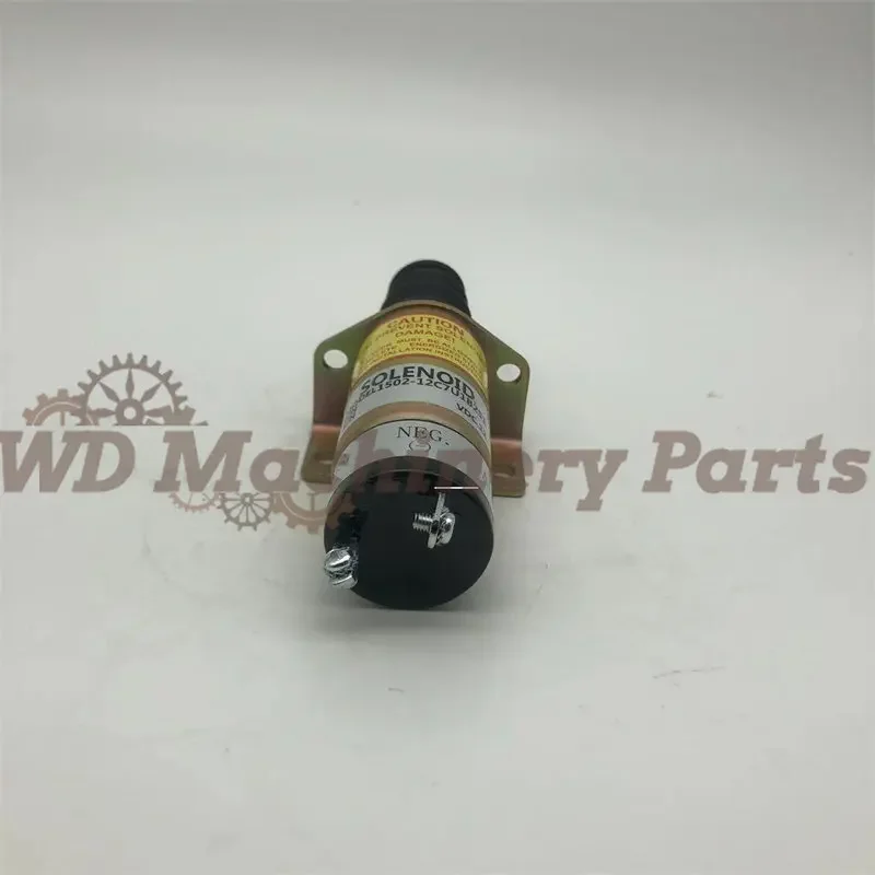 1502 Series Fuel Shut Off Solenoid 366-07197 1502-12C7U2B2S1 SA-3405T for Lister Petter Diesel Engine Stop Solenoid 12VDC