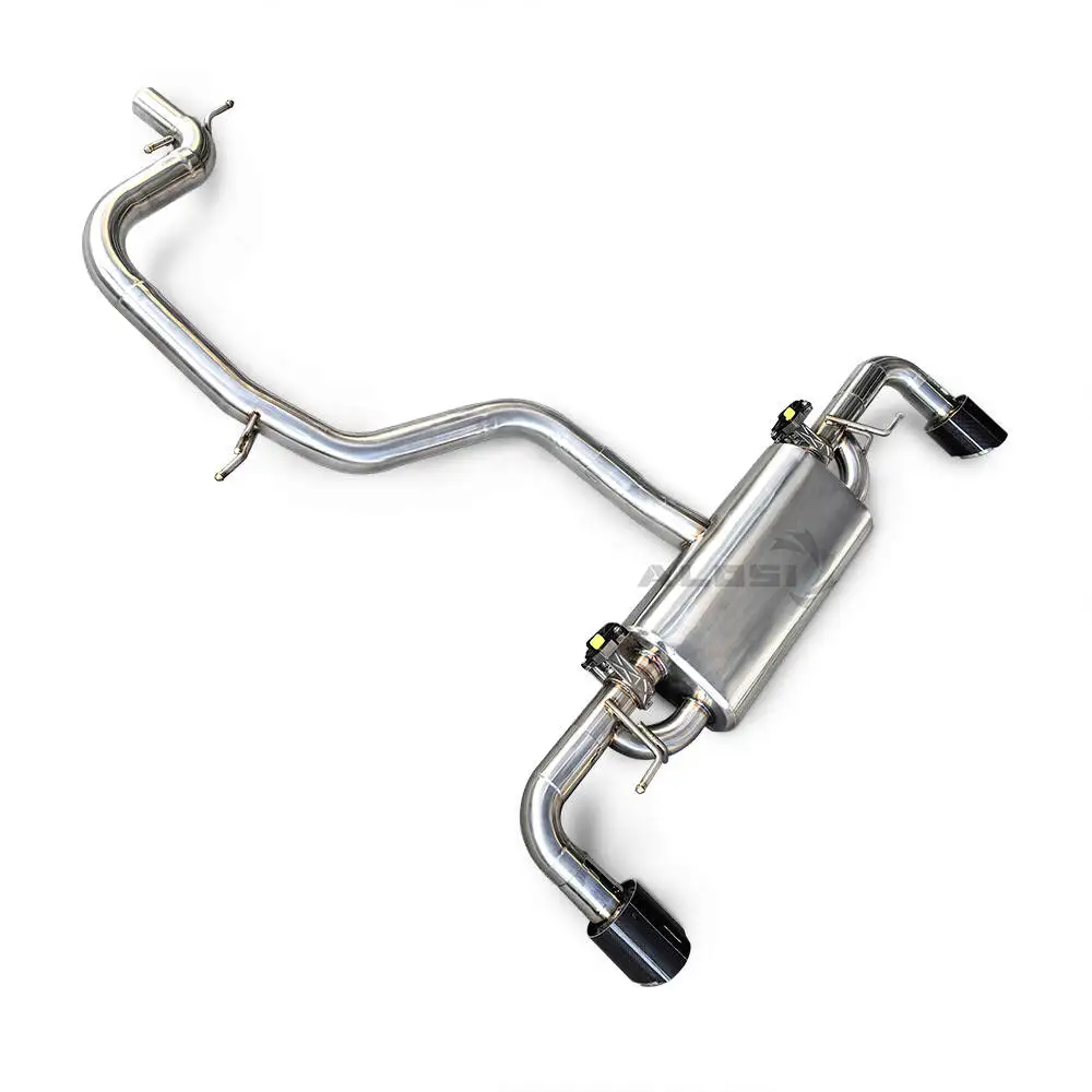 

Cat Back Exhaust System with Two Tips for Audi TT MK2 2.0T 2006-2013 Stainless Steel High-performance Intelligent Valve Exhaust