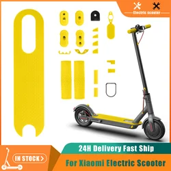 1Set Charging Port Rubber Dust Plug Electric Scooter Pedal Silicone Foot Mat With Handlebar Grip Covers for Xiaomi M365 Parts