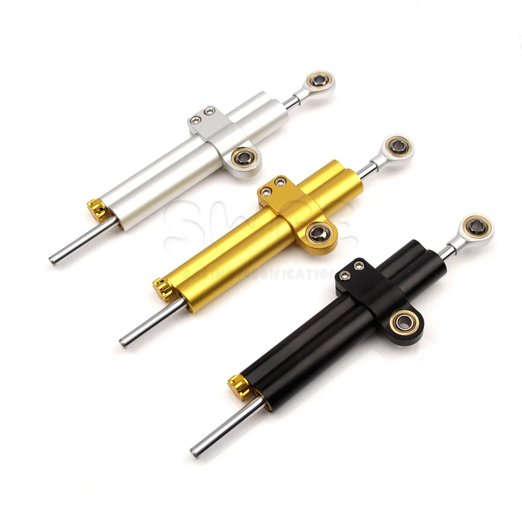 Motorcycle Steering Damper 258Mm Steering Stabilizer for Honda Kawasaki Yamaha Motorcycle Modification Accessories