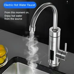 Kitchen Electric Faucet Fast Heating tant Hot Bathroom Kitchen Bathroom Tap Water