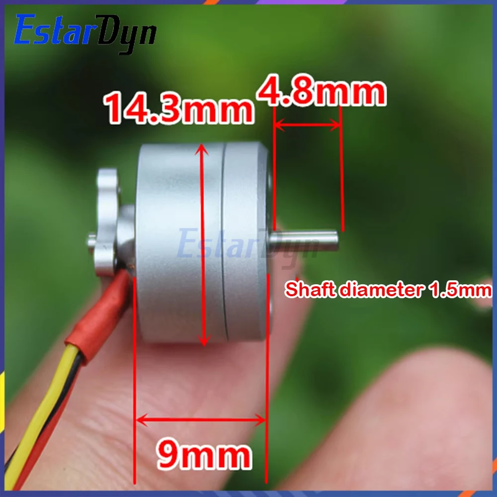 Motor Tanpa Sikat 1104 4300KV 1-2S untuk Drone FPV 80-100Mm, Mini Quadcopter RC Balap DIY, Ringan 5.6G
