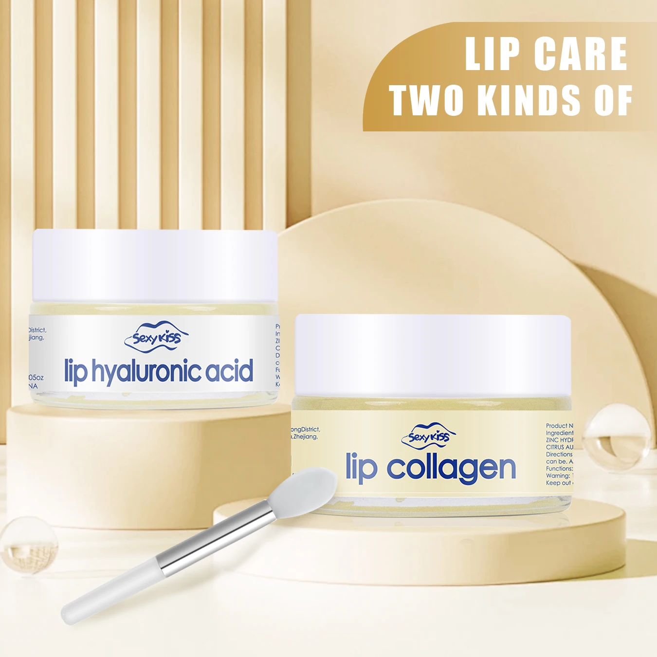 Hyaluronzuur Collageen Slaap Lip Masker Diepe Hydratatie 20g Blijvende Hydraterende Peeling Dag En Nacht Voor Vrouwen Gift Nieuwe