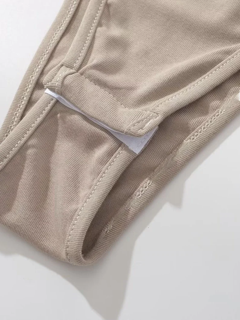 Hoge taille pak hoge kraag plat geweven dames innerlijke slijtage basislaag sexy afslankkleur veelzijdig woon-werkverkeer