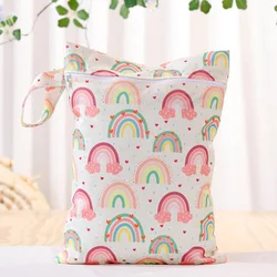 Elinfant Reusable Washable Polyester Storage Bag,Wet Dry Bag for Swimsuits,Travel, Beach, Pool, Gym,Waterproof Diaper Bag