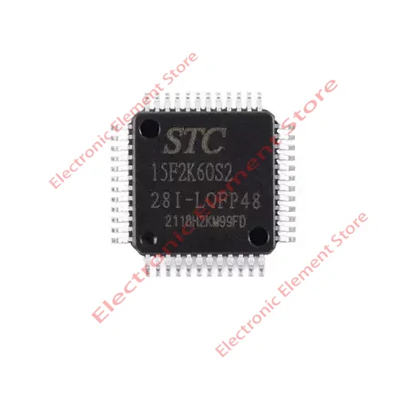 2PCS STC15F2K60S2-28I-LQFP48 Microcontroller LQFP48