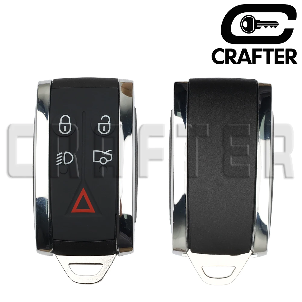 Key Crafters KR55WK49244 ID46 CHIP 315/433 MHz Keyless Go Smart Remote Auto Schlüssel Für Jaguar XF XF XFR XK XKR 2007-2011 5 Tasten