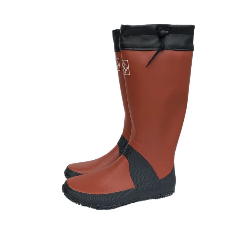 Men\'s Over-the-Knee Rain Boots Fishing Boots Latex, and Waterproof Platform - for Fishing, Bird Watching, and Car Washing