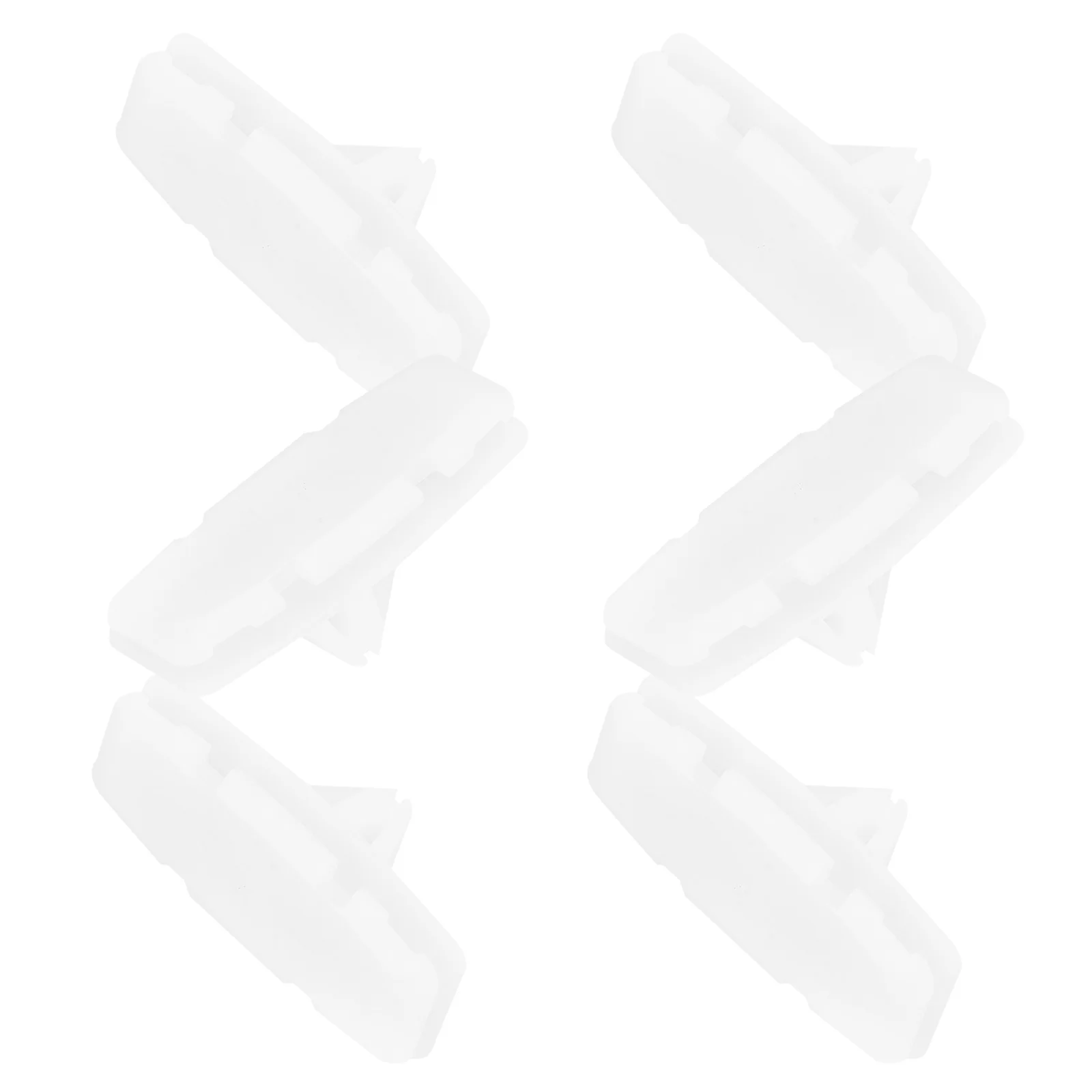 

6Pcs Mud Flap Protector Plate Fixing Clips Durable Splash Shields Guard Easy Installation Car Body Bolts Compatible