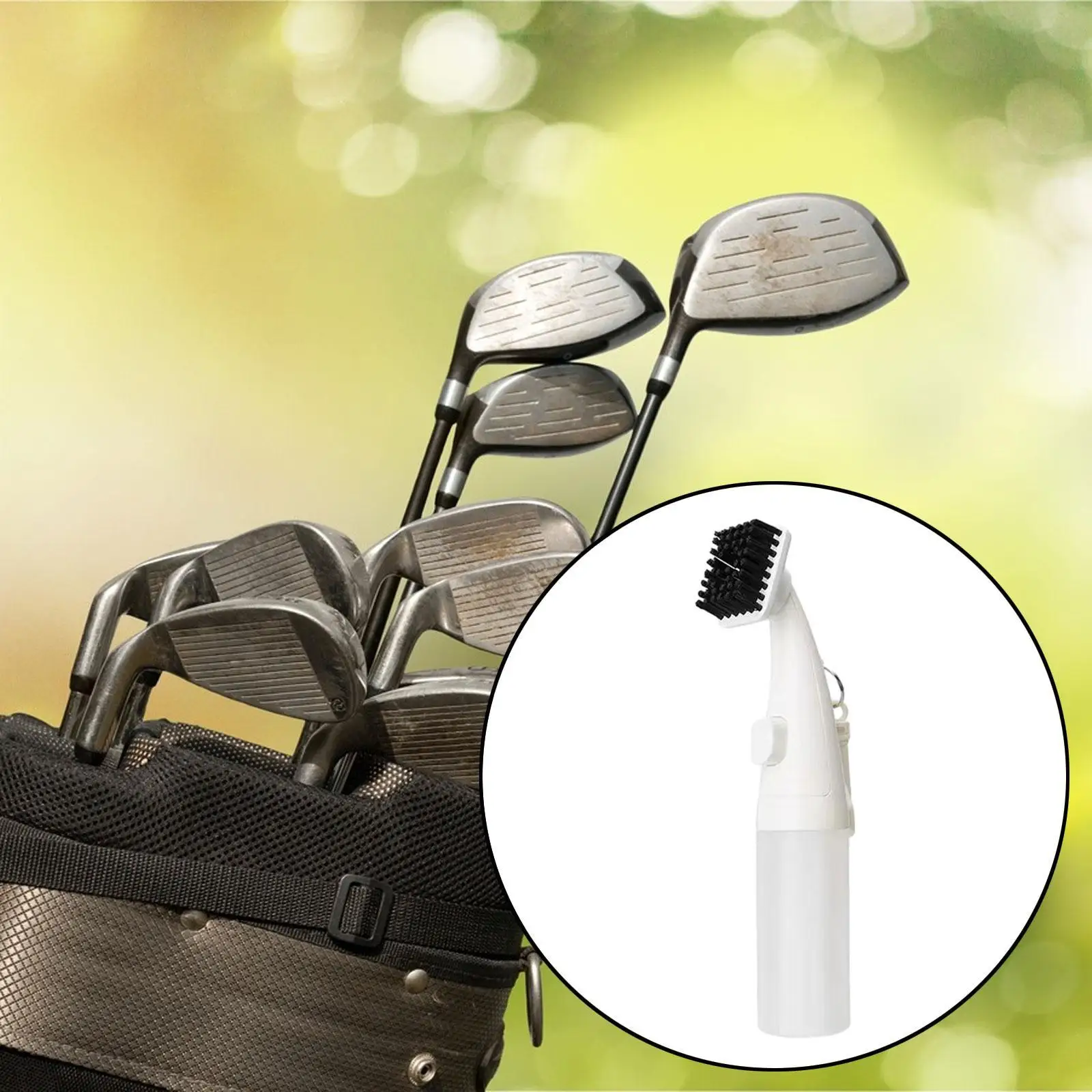 

Golf Club Brush Lightweight Multipurpose Golf Equipment Ergonomic Handle Golf Cleaning Tool Groove Cleaner for Outdoor Training