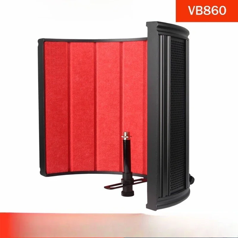 VB860 recording microphone, windproof screen, sound insulation screen, sound-absorbing cover, condenser microphone