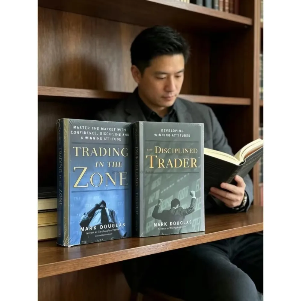 Mark Douglas Trading Books, Trading in The Zone & The Disciplined Trader, Trading Psychology Finance Book